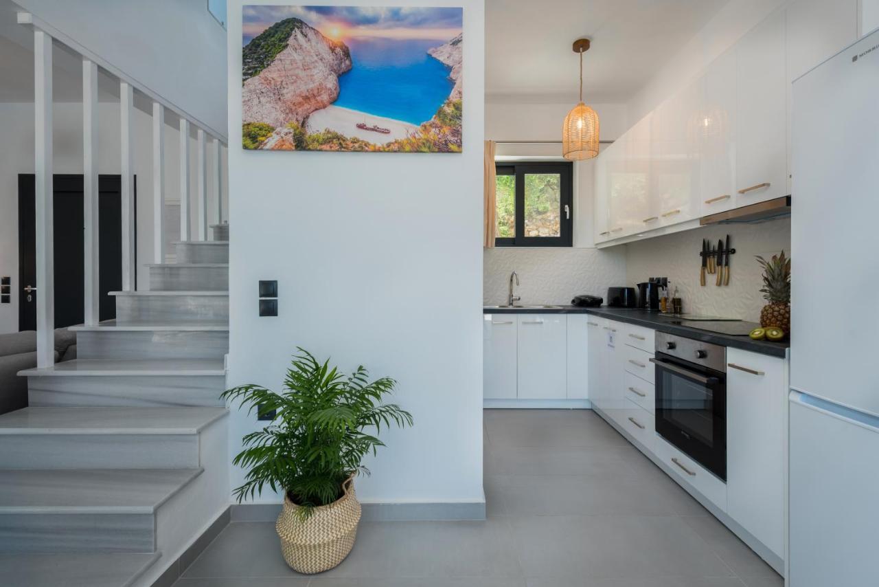 Queen Of Zakynthos Luxury Villas アモウディ エクステリア 写真
