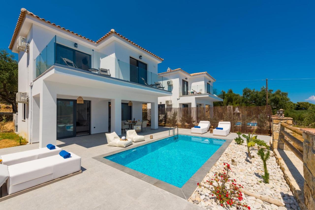 Queen Of Zakynthos Luxury Villas アモウディ エクステリア 写真