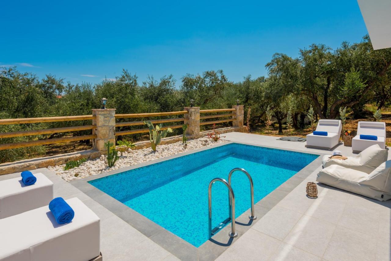 Queen Of Zakynthos Luxury Villas アモウディ エクステリア 写真