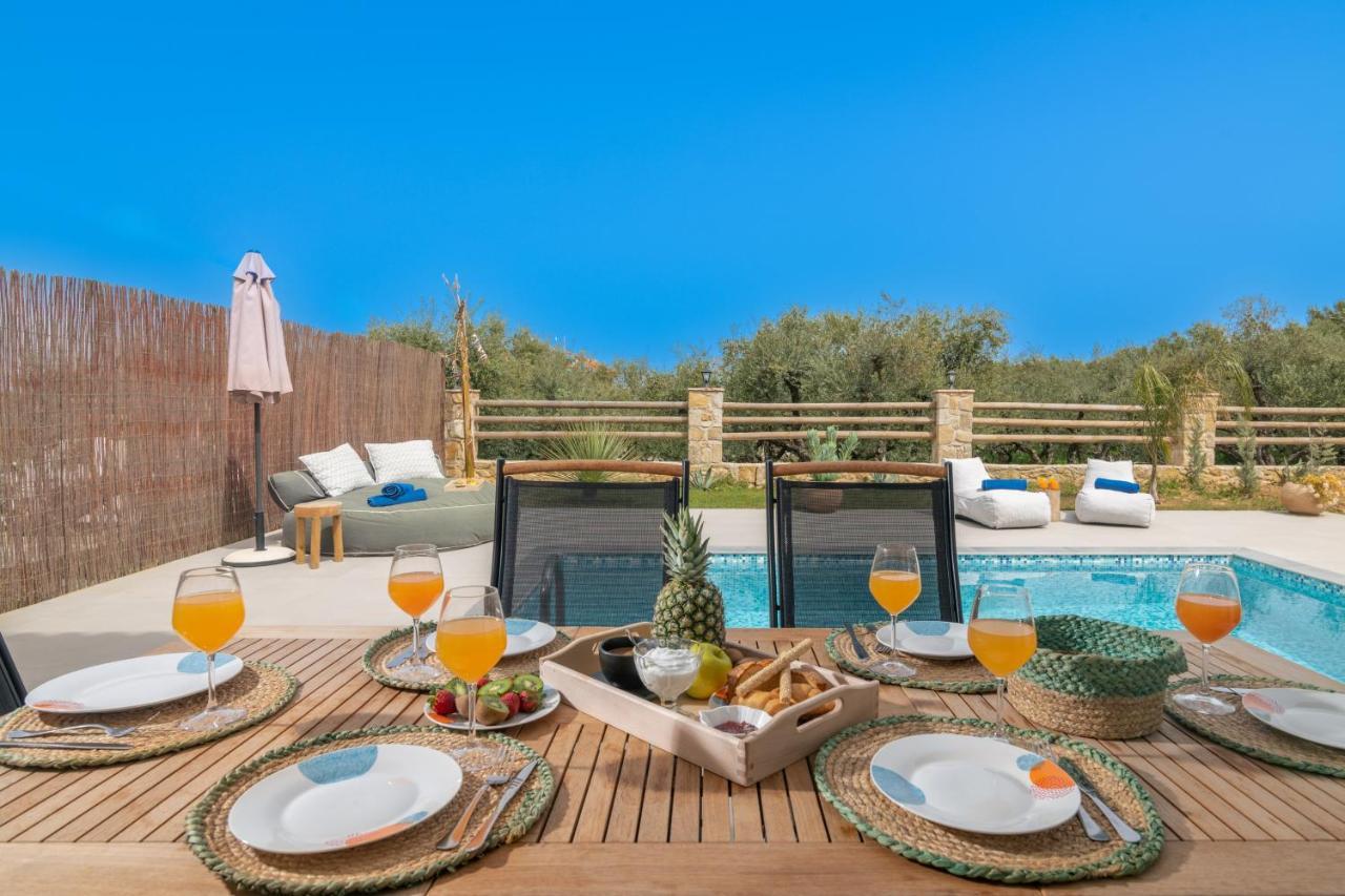 Queen Of Zakynthos Luxury Villas アモウディ エクステリア 写真