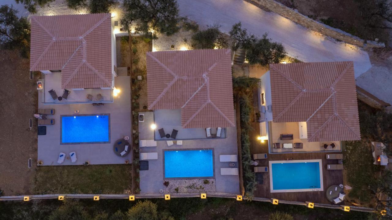 Queen Of Zakynthos Luxury Villas アモウディ エクステリア 写真