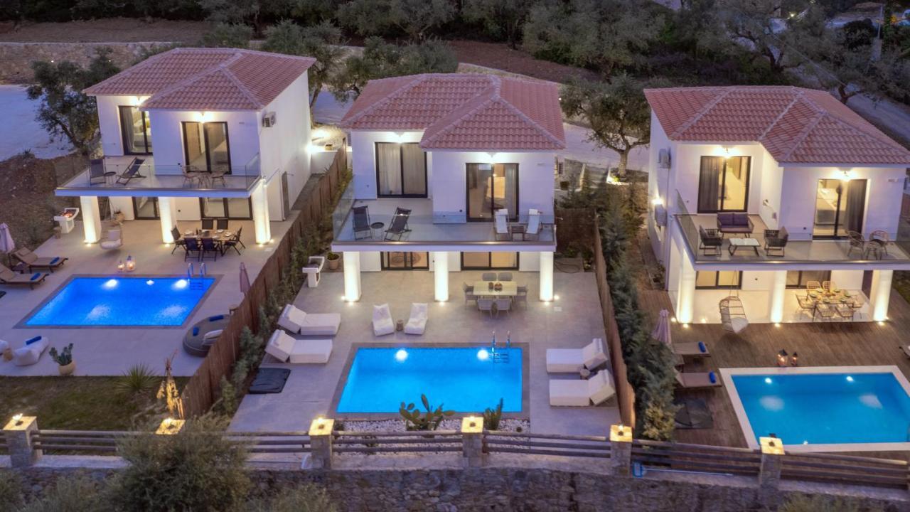Queen Of Zakynthos Luxury Villas アモウディ エクステリア 写真