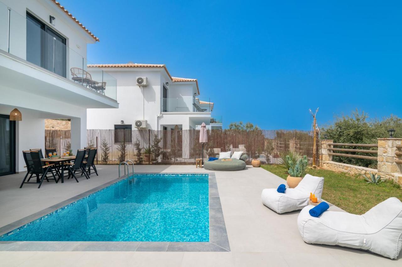 Queen Of Zakynthos Luxury Villas アモウディ エクステリア 写真