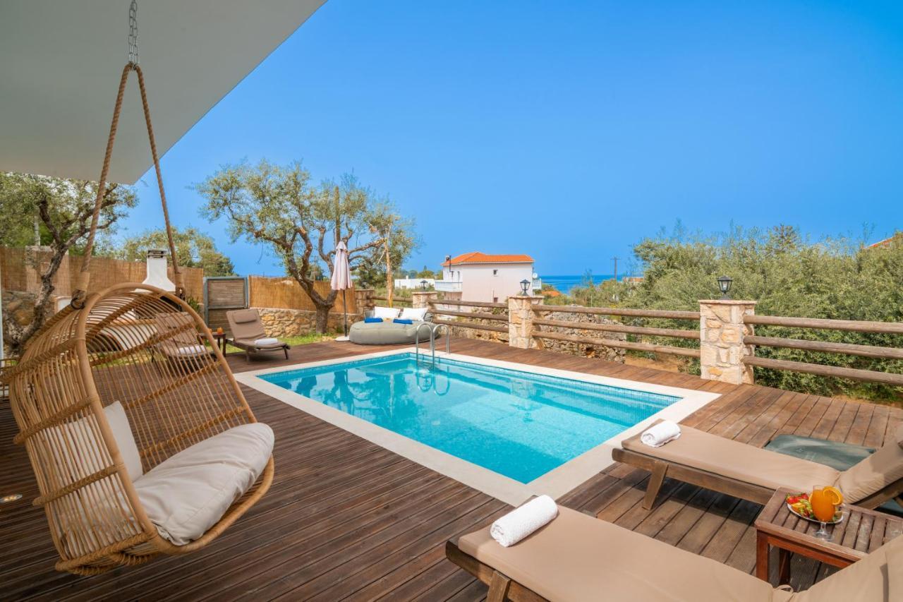 Queen Of Zakynthos Luxury Villas アモウディ エクステリア 写真