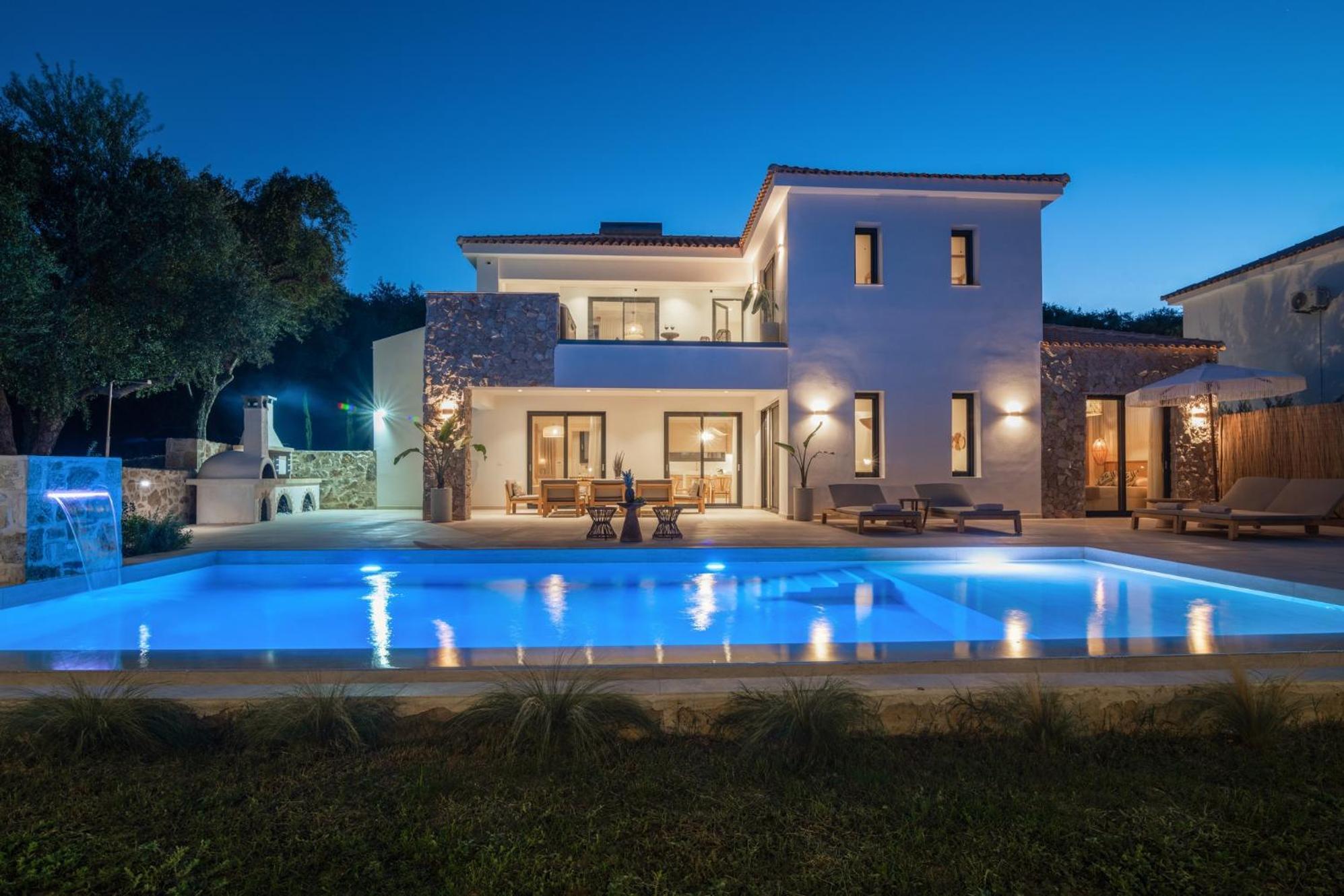 Queen Of Zakynthos Luxury Villas アモウディ エクステリア 写真