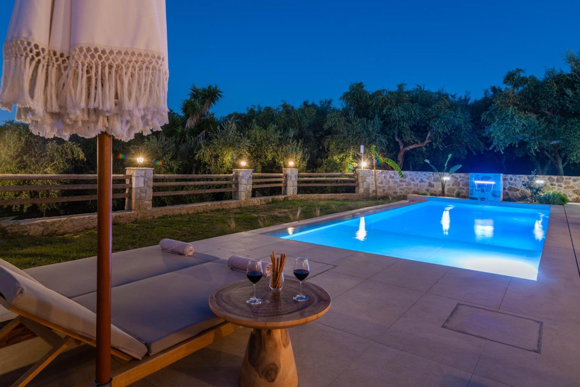 Queen Of Zakynthos Luxury Villas アモウディ エクステリア 写真