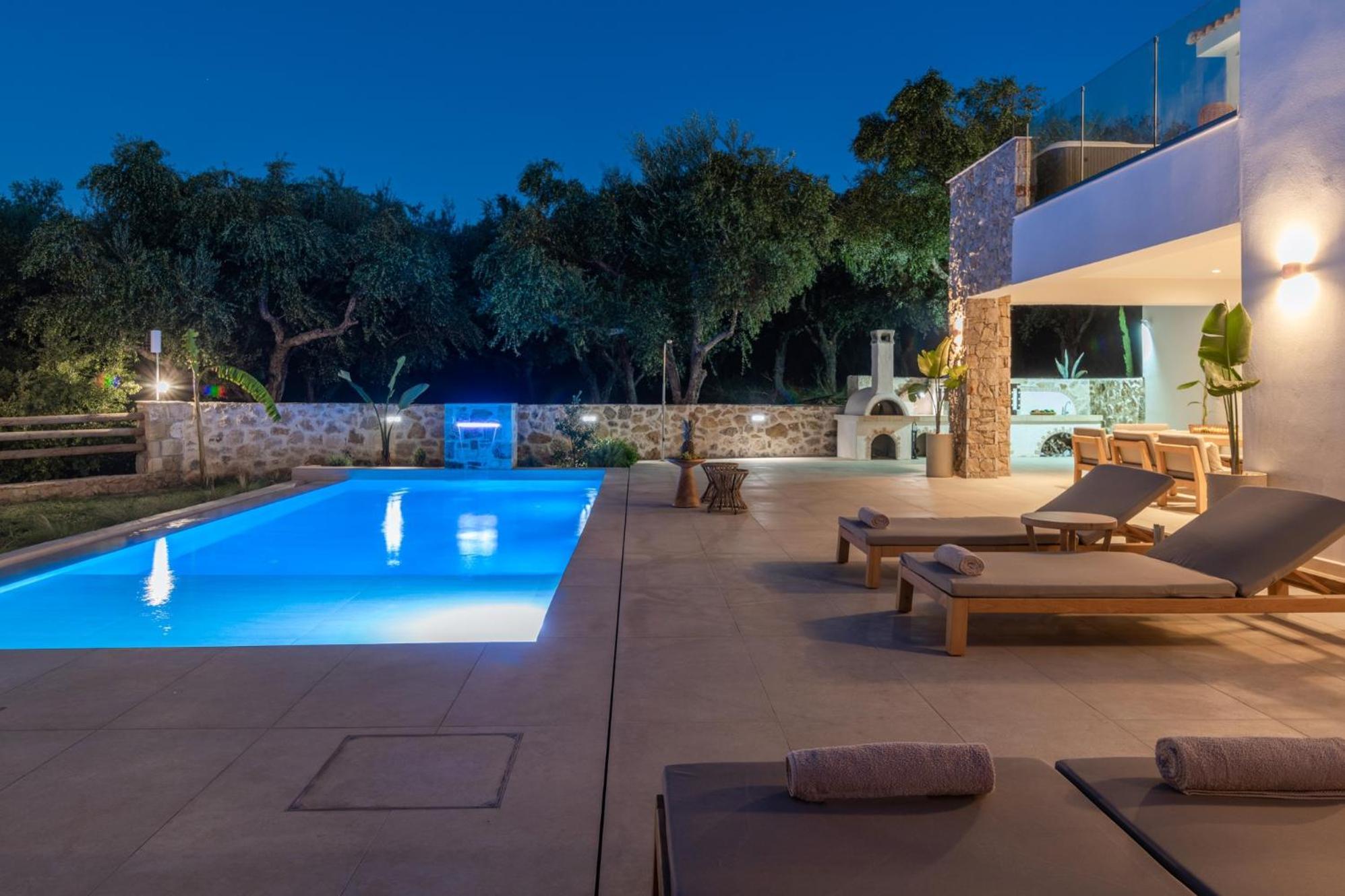 Queen Of Zakynthos Luxury Villas アモウディ エクステリア 写真