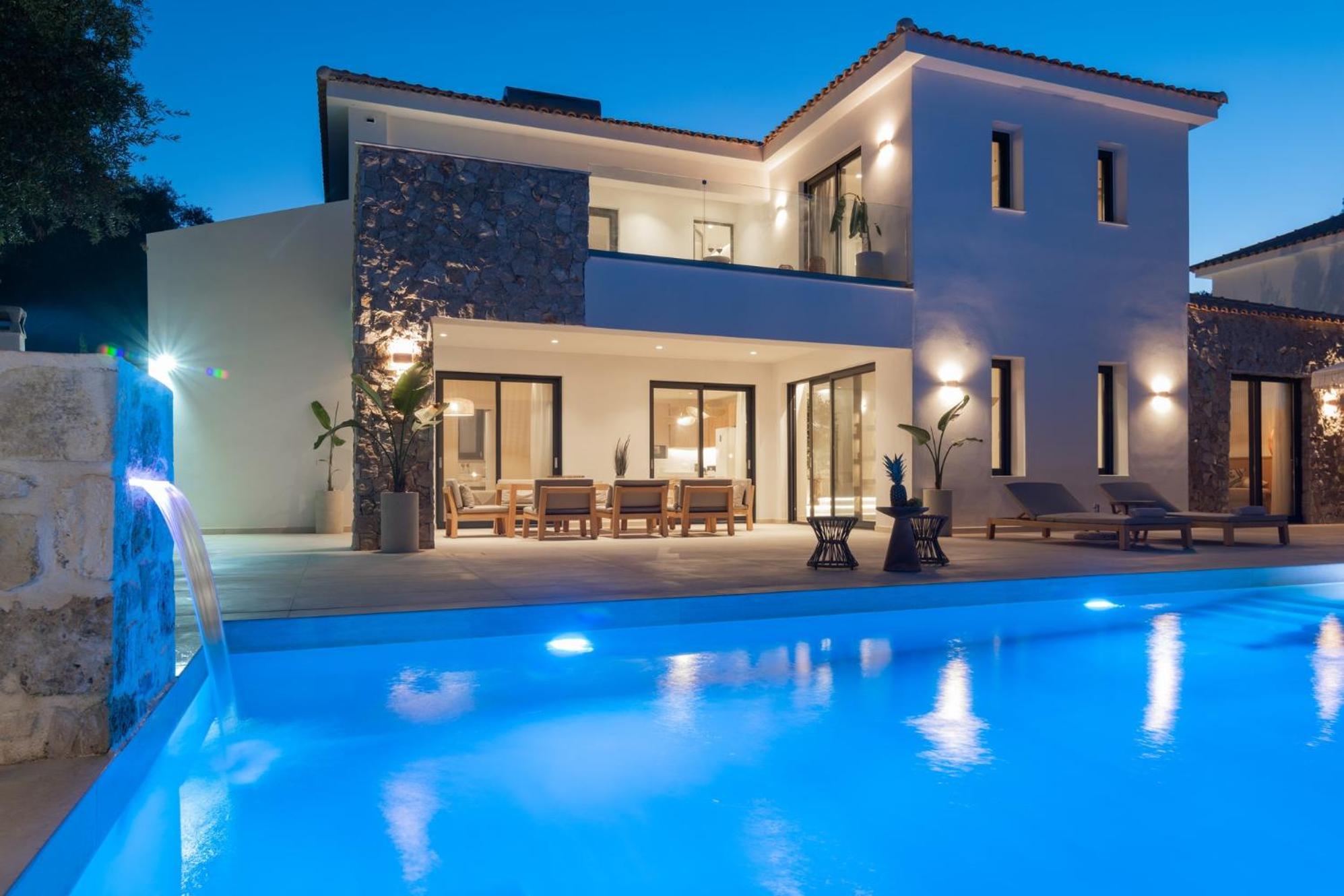 Queen Of Zakynthos Luxury Villas アモウディ エクステリア 写真