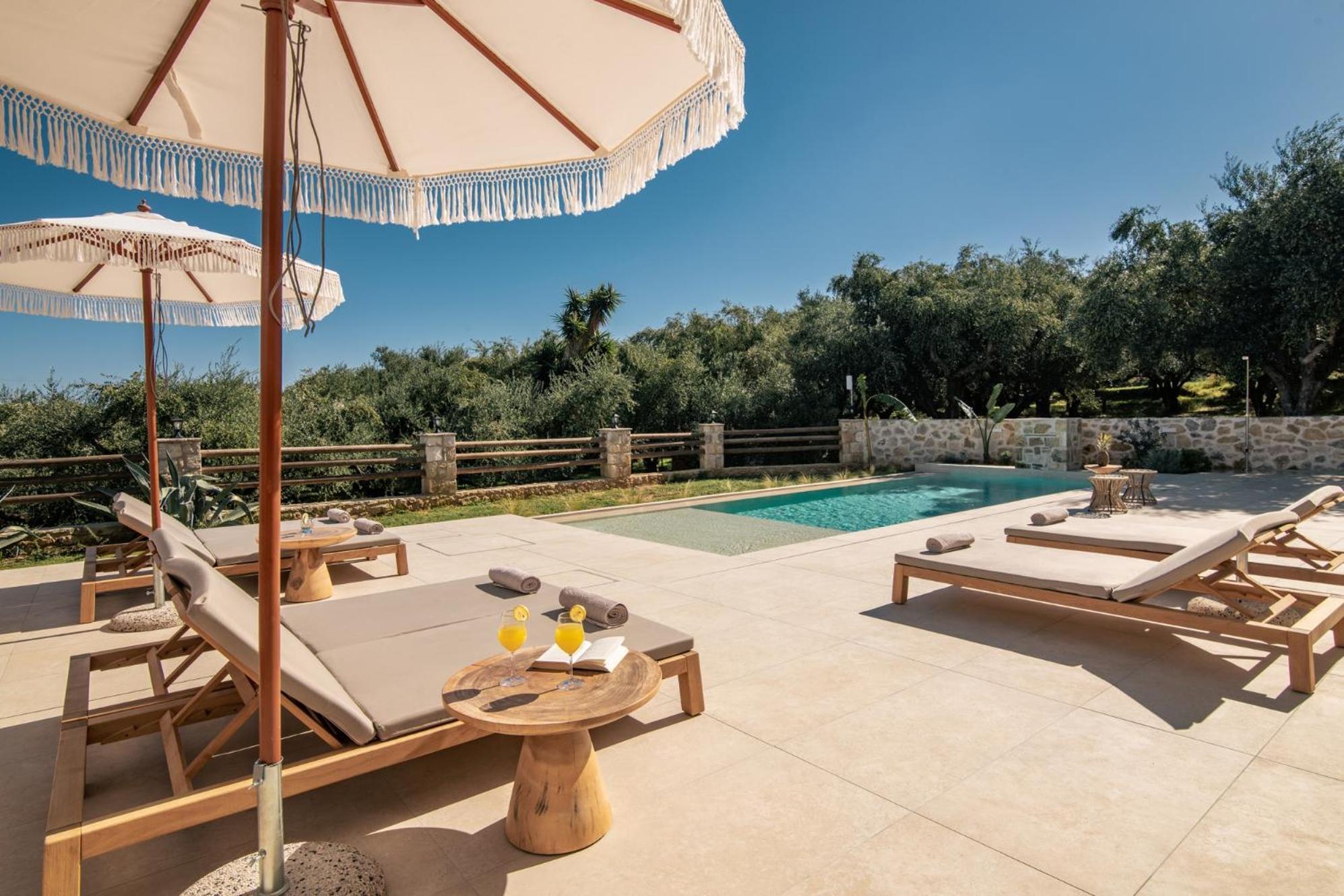 Queen Of Zakynthos Luxury Villas アモウディ エクステリア 写真