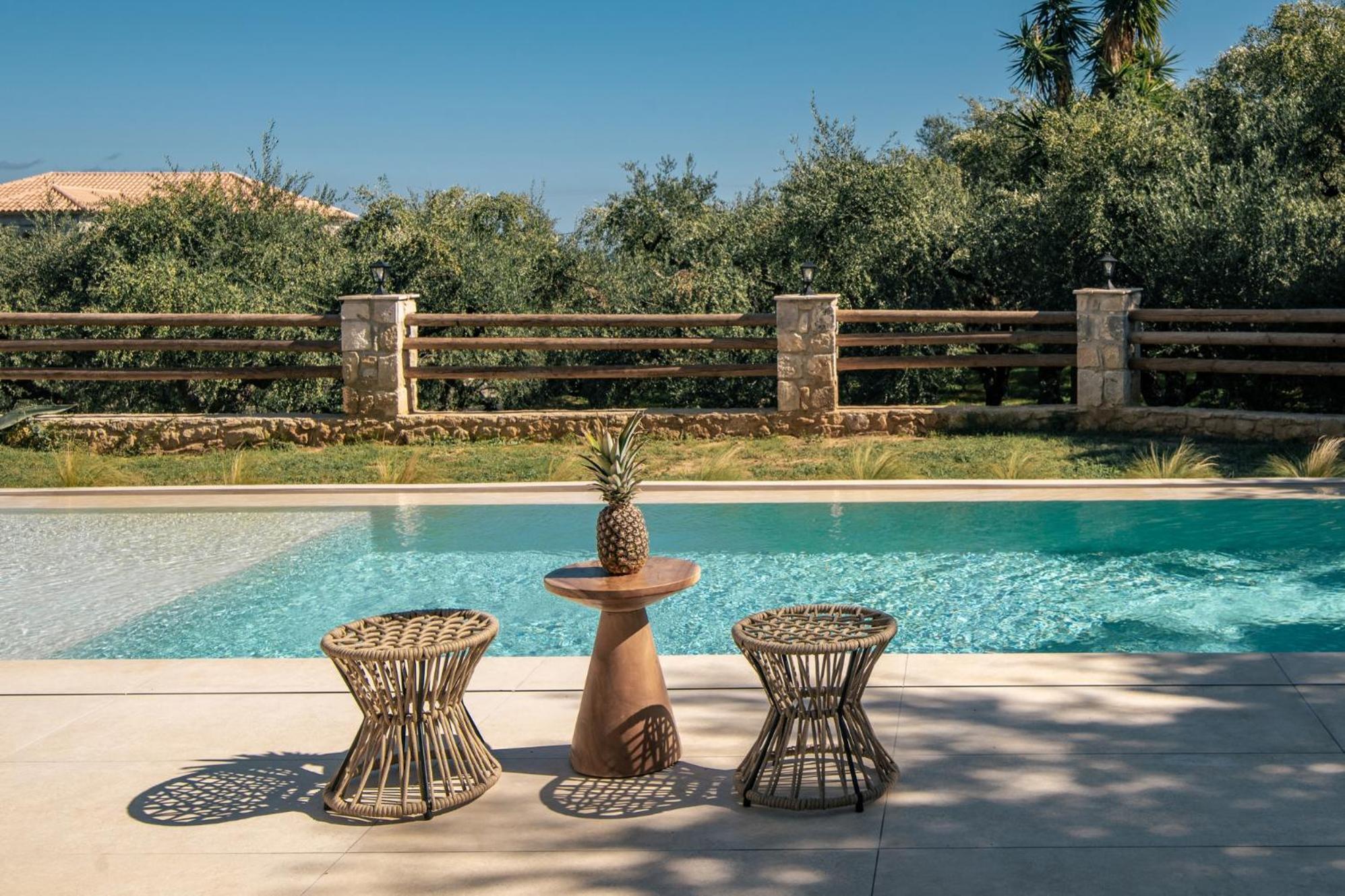 Queen Of Zakynthos Luxury Villas アモウディ エクステリア 写真