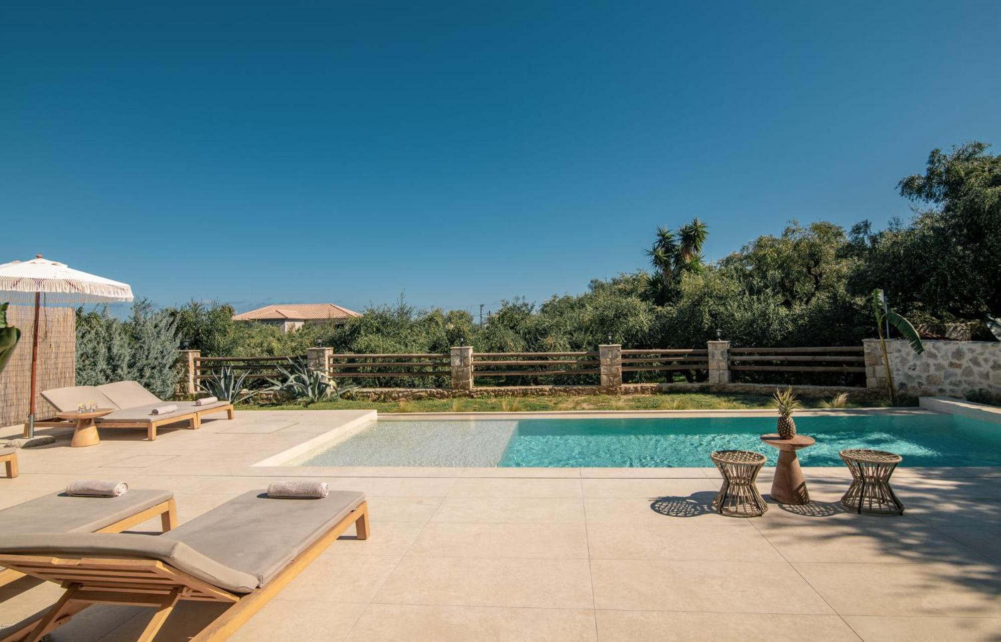 Queen Of Zakynthos Luxury Villas アモウディ エクステリア 写真