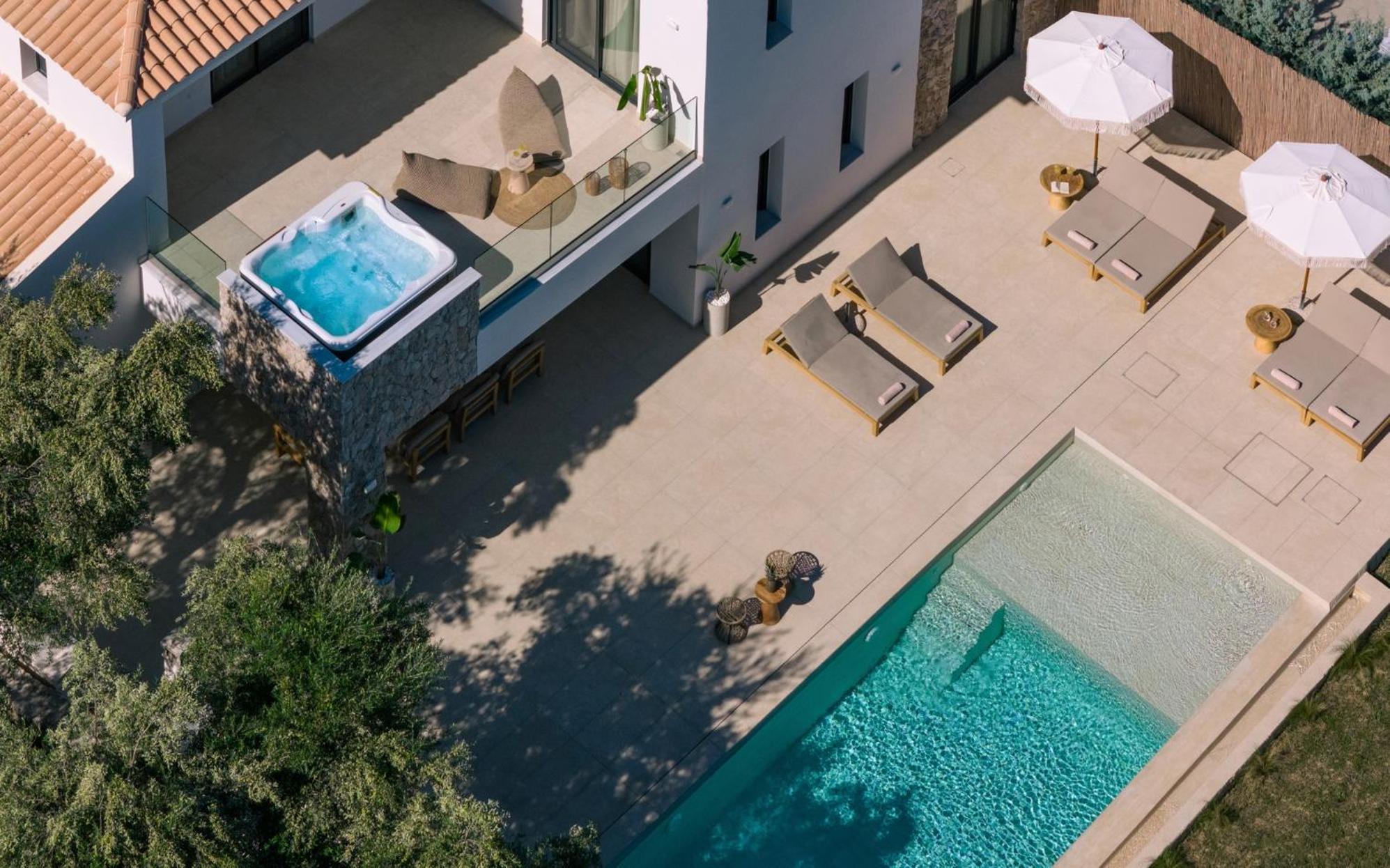 Queen Of Zakynthos Luxury Villas アモウディ エクステリア 写真